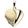 Jobo Medaillon Herz Gelbgold 333