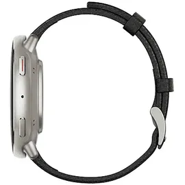 Amazfit Active 2 schwarzes Leder Premium-Version