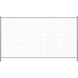 Schake Mobilzaun Secure 3,5 m x 2 m Feuerverzinkt
