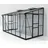 Alu smaragd grün ESG/HKP 3 mm / Dach 6 mm 7,8 m2