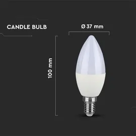 V-Tac LED-Birne 2142411 4,5 W E14 weiß 1 St.