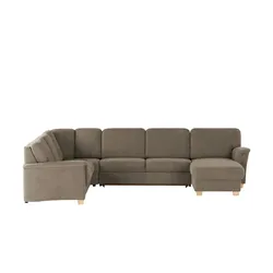 smart Wohnlandschaft  Valencia ¦ braun ¦ Maße (cm): B: 341 H: 90 T: 179.0