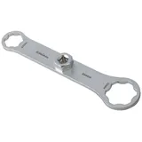 BikeService Gabelkappenschlüssel 22 / 32 mm, 6-kant Schwarz