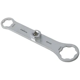 BikeService Gabelkappenschlüssel 22 / 32 mm, 6-kant Schwarz