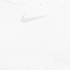 Nike Swoosh Sport-BH, White/Pure Platinum, 12-13 Jahre EU