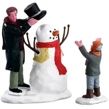 Lemax - Sharp-Dressed Snowman, Set/2, Weihnachtsdorf, Winterdorf