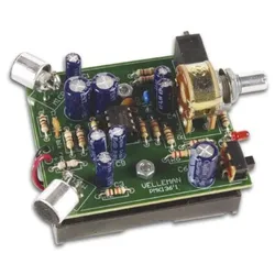 WHADDA Super Stereo Audioverstärker 'Ohr', 50-fache Verstärkung, Lautstärkeregler