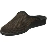 Rohde Herren, Männer, Pantoffeln, Hausschuhe,House-Slipper,schlapfen,drinnen,Indoor,daheim,zuhause,Textil-Pantoffeln,Slides,Mocca,43 EU / 9 UK
