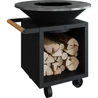 Ofyr Feuerplatte 100 matt schwarz