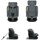 KIKKABOO Kindersitz i-Tour i-Size (40-150 cm) Gruppe 0+/1/2/3, Isofix, drehbar dunkelgrau