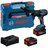 Bosch EXPERT EXSB18V-150 inkl. 2 x 8,0 Ah Akku + Ladegerät + L-Boxx