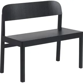 Muuto Sitzbank Workshop Eiche Schwarz