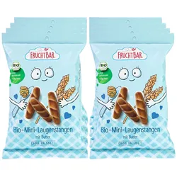 FruchtBar – Bio-Mini-Laugenstangen mit Butter 90g, 7er Pack