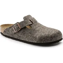 Birkenstock Boston Wool Narrow Hausschuhe (Größe 39, braun)