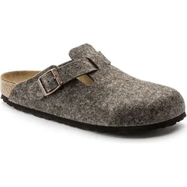 Birkenstock Boston Wool Narrow Hausschuhe (Größe 39, braun)