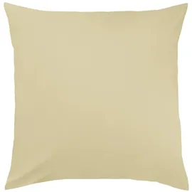 Traumschlaf Kissenbezug Basic Single Jersey 80 x 80 cm Braun