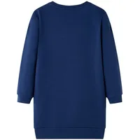 vidaXL Kinder-Pulloverkleid Marineblau 116