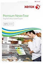 Xerox Premium NeverTear Ultra Selbstklebende Polyesterfolie SRA3 Polyesterpapier 81 g/m2 Matt Weiß 50 Blatt