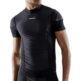 Kurzarm-baselayer Black Granite S