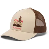 Columbia Mesh Snap Back Baseball Cap ancient fossil beige One Size