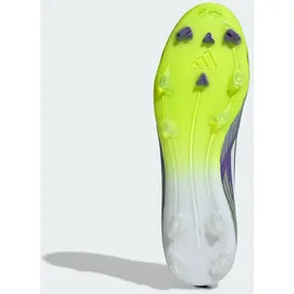 adidas F50 League FG/MG Herren Purple Rush/Cloud White/Lucid Lemon 39 1/3