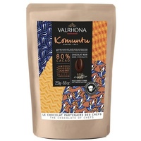 Valrhona Komuntu 80% Zartbitter Kuvertüre (250g)