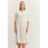 Bugatti Hemdblusenkleid Braun 34