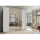 Wiemann Kleiderschrank »Kansas«, mit Spiegel weiß/Spiegel, Schränke, 435478-0 B: 250 cm