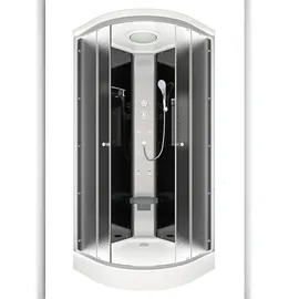 SeniorBad Duschkabine Fertigdusche Dusche Komplettkabine D10-03M0-EC 80x80 cm Mit 2k Scheiben Versiegelung