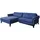 KAWOLA Sofa MALTA blau