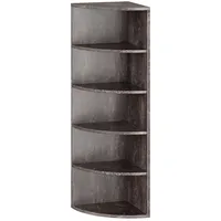 Ricoo Bücherregal 110 x 33 x 33 cm Grau