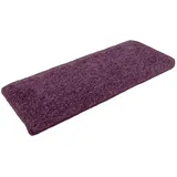 Karat Shaggy Stufenmatte Barcelona Rechteckig 23,5 x 65 cm Lila