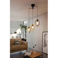 EGLO Basildon schwarz, braun