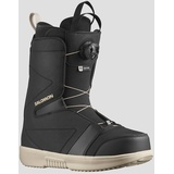 Salomon Faction Boa 2024 Snowboard-Boots blackblackrainy day, schwarz, 26.0