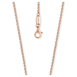 Collierkettchen ENGELSRUFER "Erbskettengliederung, 2,1 mm breit, ERN-XX-E, ERN-XX-G, ERN-XX-R" Gr. 60, rosa (roségoldfarben), Halsketten, Damen, 60, Silber 925 (Sterlingsilber), B: 2,1mm, B:2,1mm