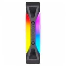 Corsair iCUE QL140 RGB PWM Dual Fan Kit, schwarz, 2er-Pack, LED-Steuerung, 140mm (CO-9050100-WW)