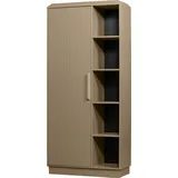 Woood Stauraumschrank »Lowen«, Wandschrank, Kiefernholz, H 221 cm x B 100 cm