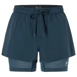 Super.Natural W Double Layer Shorts blueberry (W01) XS