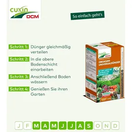 Cuxin DCM Universaldünger Bio NPK 1,5 kg