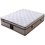 Latexmatratze Hotel Bett Matratze in King Size Qualität, 200x200cm mit Boxspringbett, Xlmoebel, 50 cm hoch, (Matratze), Hergestellt in Europa weiß