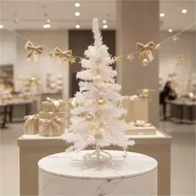 Gravidus künstlicher Weihnachtsbaum Weiß 90 cm