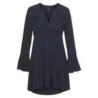 LASCANA Longbluse Damen marine Gr.44/46
