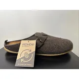 Rohde Herren Filz Pantolette Gr. 43 Mocca Pantoffel 6922