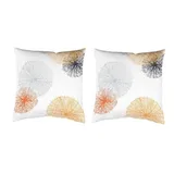 HOME WOHNIDEEN Kissen ¦ orange ¦ Maße (cm): B: 50