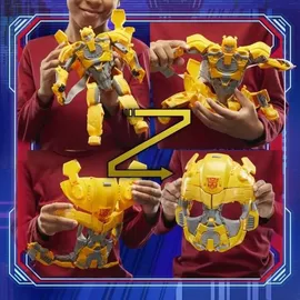 Hasbro Transformers Bumblebee B-127 Gesichtsmaske 26 cm - Rot/Silber/Gelb