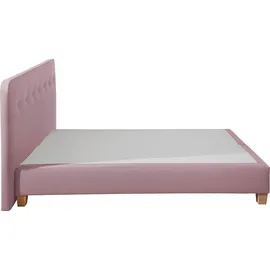 Home Affaire Boxspringbett »Fargo« inkl. Topper, in 3 Matratzenarten, in Samt- oder Strukturstoff