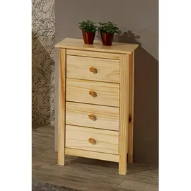 Möbilia Kommode 46 x 80 x 35 cm Beige