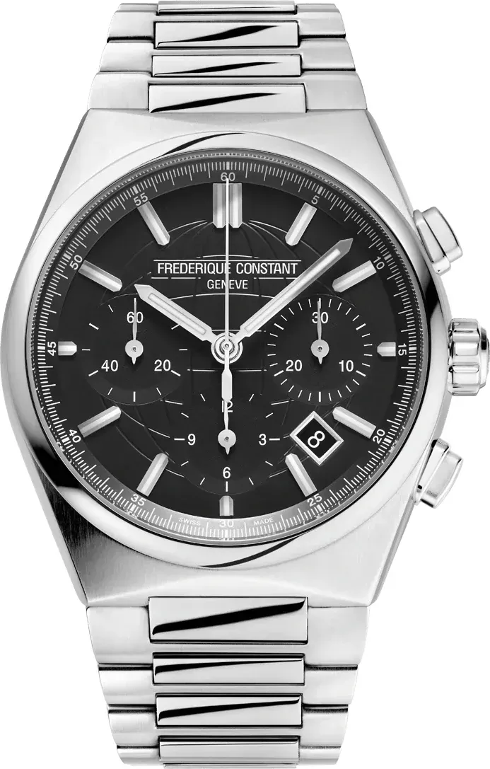 FREDERIQUE CONSTANT Highlife Chronograph FC-391B4NH6B - 41 - Schwarz