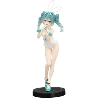 FuRyu Hatsune Miku BiCute Bunnies PVC Statue Miku Rurudo White Color Ver. 27 cm