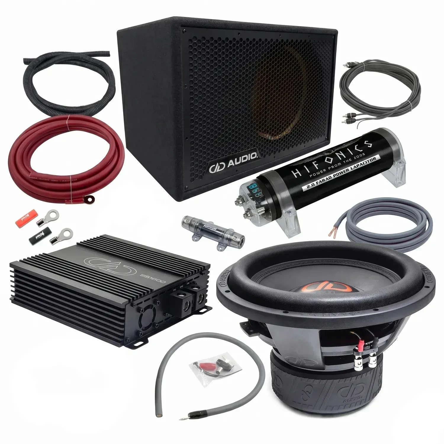 Perfecte Match Power Tuned 612F Subwoofer Komplettset